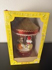 Vintage Christmas Pixie Elves Knee Hugger Musical Merry Go Round Japan W  Box 