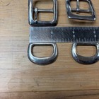 North   Judd Nos Solid Brass 2 Buckles    4 Dee   s Vintage Stock 1960-70   s