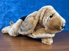 Lelly Venturelli Bloodhound Dog Puppy Plush Weighted Beans 16  - Rare - Read