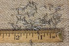 1 4    Nickel On Solid Brass Brads 25 Nails 20 Gauge Escutcheon Pins Tiny Head