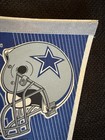 Vintage Dallas Cowboys Football Pennant 12x30 Helmet Wincraft Nfl Licensed 