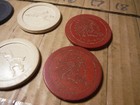 Vintage Poker Chips Lot 10