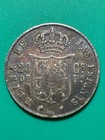 Philippines 1868 20 Centavos With Lotus Flower Countermark  Unique