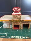 Marx Sky-view Parking Service Center Playset 1950s Tin Litho Vintage Metal Toy