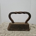 Lot Primitive Antique Vintage Farmhouse Sadiron Wrought Iron Late1800s early1900