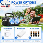 Automatic Bubble Machine Upgrade Bubble Blower With 2 Fans 20000  Bubbles Per Mi
