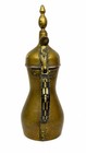 Vintage Solid Brass Arabic Dallah Coffee Pot Middle Eastern Islamic Tea Kettle 