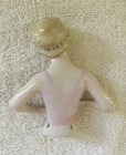 Vintage Art Deco Flapper Girl  Arms Out germany Pin Cushion  Mini Half Doll