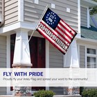 Anley 3x5 Ft 250th Anniversary American Flag 250 Years Of Freedom 1776-2026 Flag