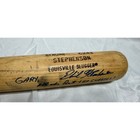 Phil Stephenson Chicago Cubs Signed Game Used Louisville Slugger Bat C243 34in
