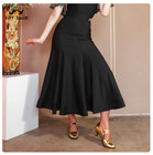 Latin Tango Waltz Standard Modern Dance Practice Skirts Fox Trot Dress Ballroom