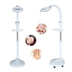 16x Magnifying Flexible Floor Stand Magnifier Lamp Light Led Tattoo Beauty Salon