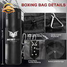 Punching Bag For Adults  4ft Heavy Boxing Bag Set With 12 Oz Gloves For Mma Kara