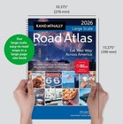 2026 Rand Mcnally Large Scale Road Atlas  used Cover Damages 
