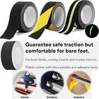 Anti Slip Non Skid High Traction Safety Grit Grip Tape Strips Sticker Adhesive