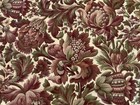   Beautiful Jacobean Design Antique French Interiors Fabric In Rare Colors 