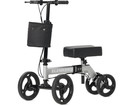 Silver - Elenker Yf-9002a Steerable Deluxe Medical Knee Walker 10  Wheels