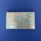 National Geographic Map Of Mexico  Central America The West Indies 1934