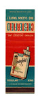 Chesterfield Cigarettes Matchbook Matchcover - Vintage Tobacco Advertising