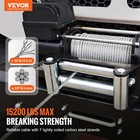 Winch Cable Steel Core Wire Rope 3 8  X 50  15200 Lbs For Suv Truck Towing
