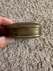 1896 Antique Brass Snuff Box Calumet Mohawk Gay Michigan Keweenaw County Mi