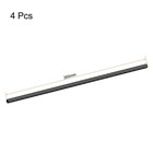 Carbon Fiber Round Tube 6x4x350mm 3k Roll Wrapped Matt For Rc Airplane 4pcs