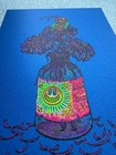 Marq Spusta Bottled 5x7 Print On Blue Paper Signed Uv Inks