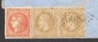 French 1871 Offices In Levant turkey Cover To Italy  pre-overprints 