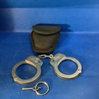 Smith And Wesson Handcuffs W key   Dutyman Holster  Model  M-100 Made In Usa