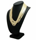12 Pcs 4mm Herringbone Chain Necklace 16  18  20  24  Gold Plated Wholesale Lots