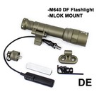 Dual Fuel M640df 1200 Lumens Led Weapon Light Rifle   20mm Rail Offset Mlok Mount