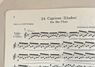 24 Caprices   Theobald Boehm   For Flute   Op  26   Carl Fischer   Sheet Music