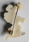 Vintage Celluloid Pinocchio Brooch Pin 1940s Walt Disney Original Wdp