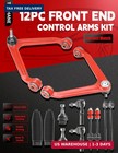 2wd Front End 12pc Suspension Kit For 2002 2003 2004 2005 Dodge Ram 1500  2 Uppe