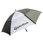 Taylormade 68-inch Auto Open Vented Golf Umbrella  Black white