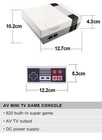 Mini Game Anniversary Edition Entertainment System Built-in 620 Classic Games