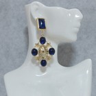 Bohemian Style Vintage Glass Earrings Accessories