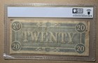 1864 Confederate States Of America  20 Note T-67 Pcgs Vf20