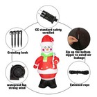 7ft Christmas Inflatable Snowman Yard Decor With Built-in Led Lights - Xmas O   