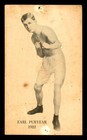 Earl Puryear Signed 3 5x5 5 Postcard Featherweight Boxer  to Jimmy  Vintage