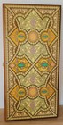 Persian Wooden Marquetry Backgammon Board Set W  Game Pcs  Hinged  Handmade