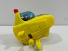 Vintage 1997 Wind-up Toy Burger King Kids Club Iq Boy In Yellow Space Ship Meal