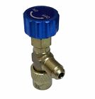 Refrigerant Hvac 1 4  Charging Refilling Safety Valve Adapter For Mini Split Ac