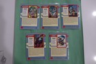1992 X-men Series 1 Impel Marvel Complete 5 Hologram Chase Card Insert Set