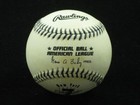  Official American League - Mickey Mantle Day Baseball  gene Budig  