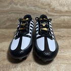 Nike Vapor Edge Speed 360 Football Cleats Black Metallic Gold Cleats Size 8-14