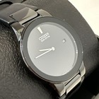 Citizen Eco-drive Men s Axiom Black Leather Band 40mm Watch Au1065-07e