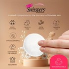 6x 100 Ct Swisspers Hypoallergenic Prem 100  Cotton Beauty Round - Total 600 Pad
