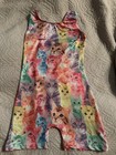 Girls Gymnastics Leotard Cat Design Size 140 8-10 Girls