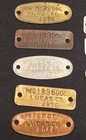 Lot  14  Lucas Co  Ohio Dog Tax License Tags 1930 s - 1953